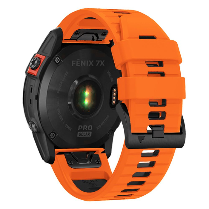 Pasek Tech-protect Iconband Pro Garmin Fenix 3 / 5x / 3hr / 5x Plus / 6x / 6x Pro / 7x Orange/black