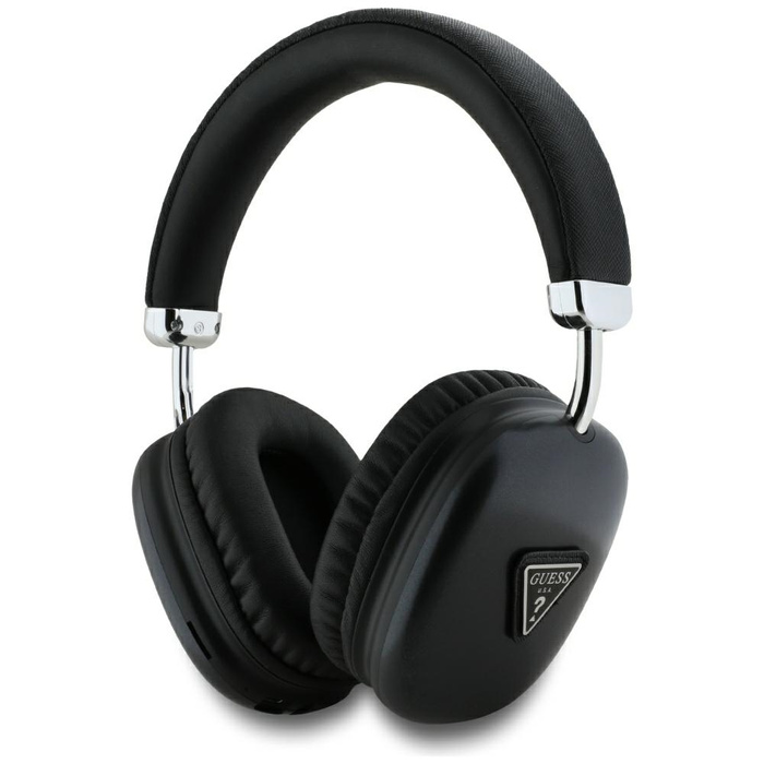 Słuchawki nauszne Guess Bluetooth 5.3    Metallic Triangle Logo czarny