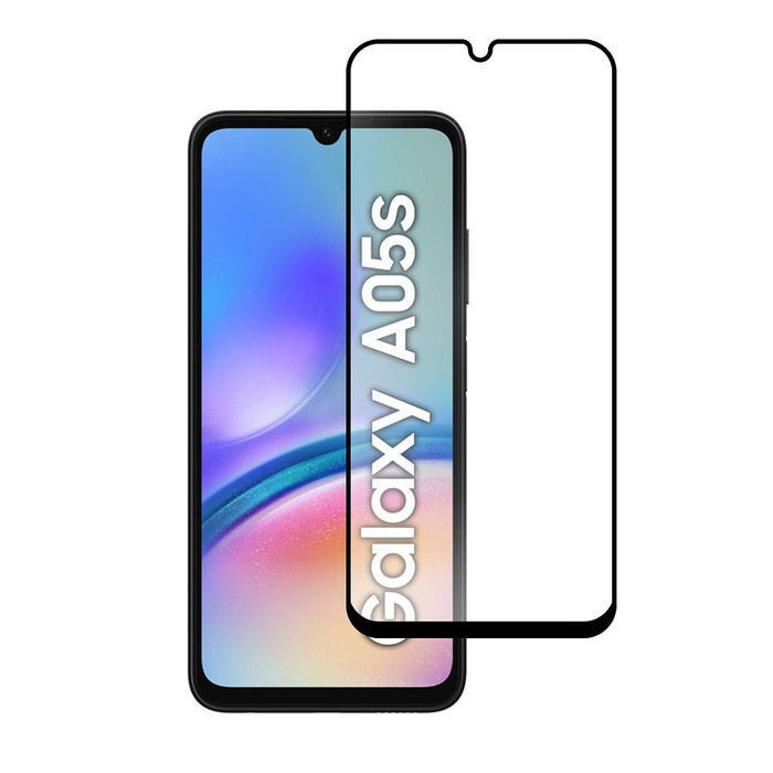 Szkło hartowane do Samsung Galaxy A05s (full glue / case friendly) Blue Star 5D czarne
