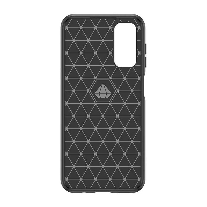 Etui Elastyczne etui wzór karbon do Samsung Galaxy M14 Carbon Case - czarne Case