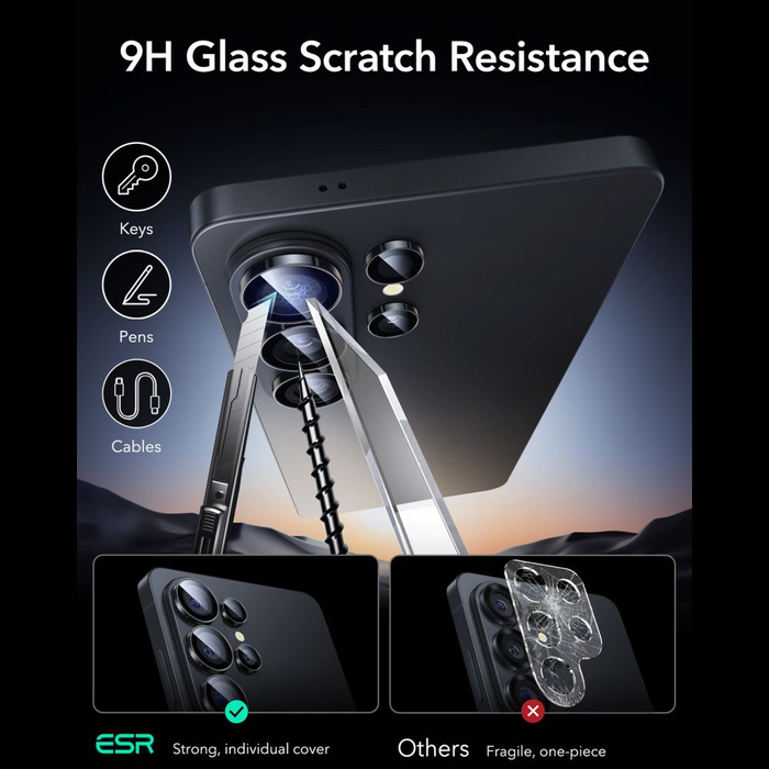 OSŁONA NA APARAT ESR ARMORITE CAMERA PROTECTOR GALAXY S26 ULTRA BLACK