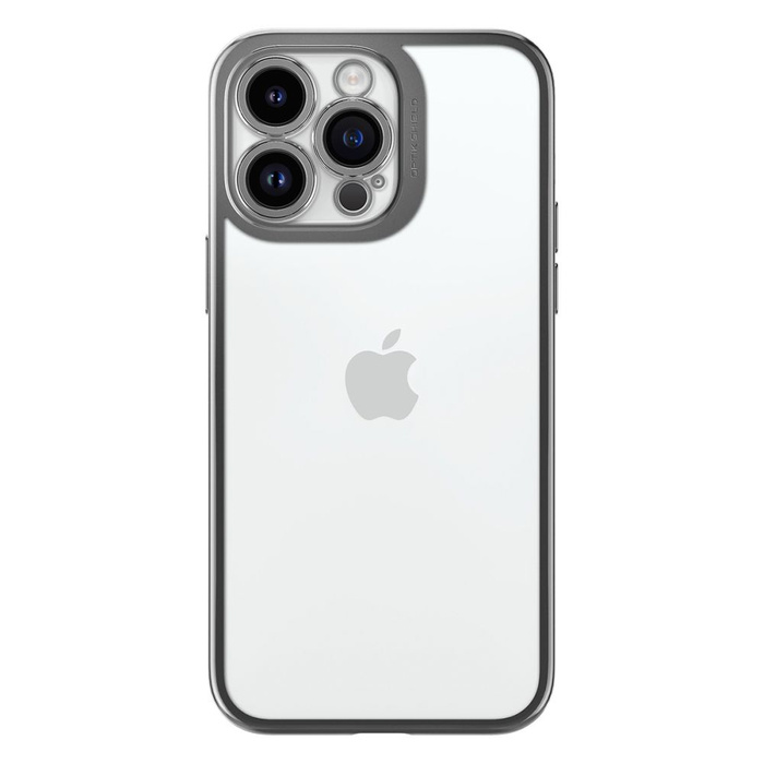 Etui Spigen Optik Crystal iPhone 14 Pro Chrome Grey