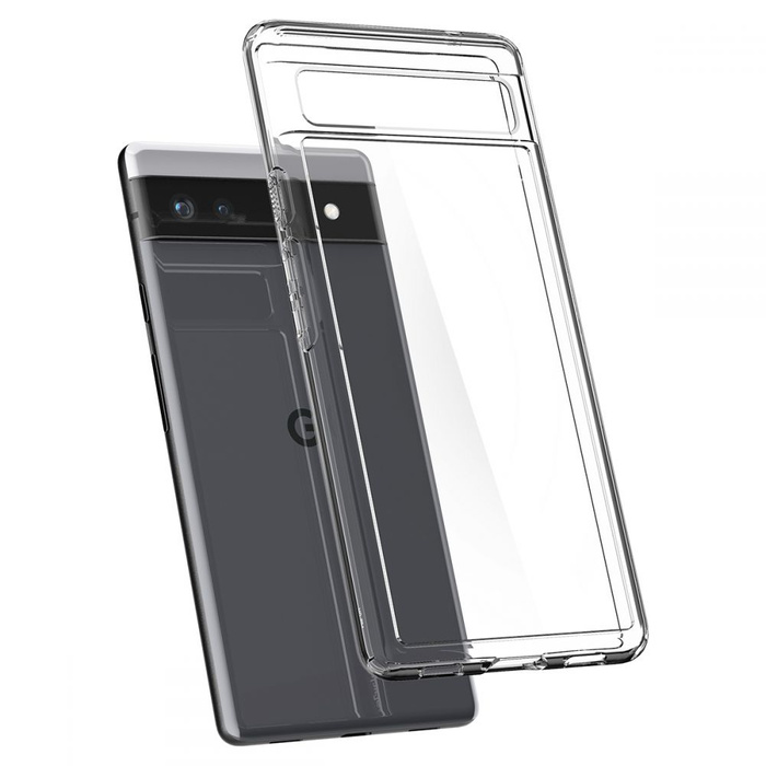 Etui Spigen Ultra Hybrid Google Pixel 6A ETUI CRYSTAL Przezroczyste Clear