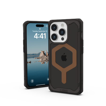 Etui UAG Plyo Magsafe - obudowa ochronna do iPhone 15 Pro kompatybilna z MagSafe (black-bronze) Case