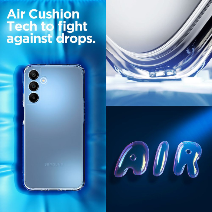 Etui Spigen Ultra Hybrid Samsung Galaxy A15 4g / 5g Crystal Clear Case