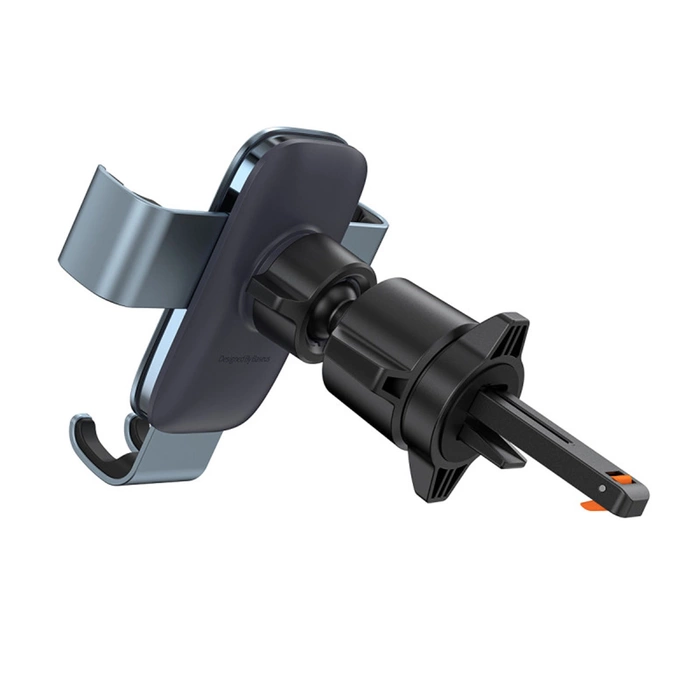 Uchwyt Baseus Metal Age 3 BS-CM028 grawitacyjny do samochodu na kratkę wentylacji - szary