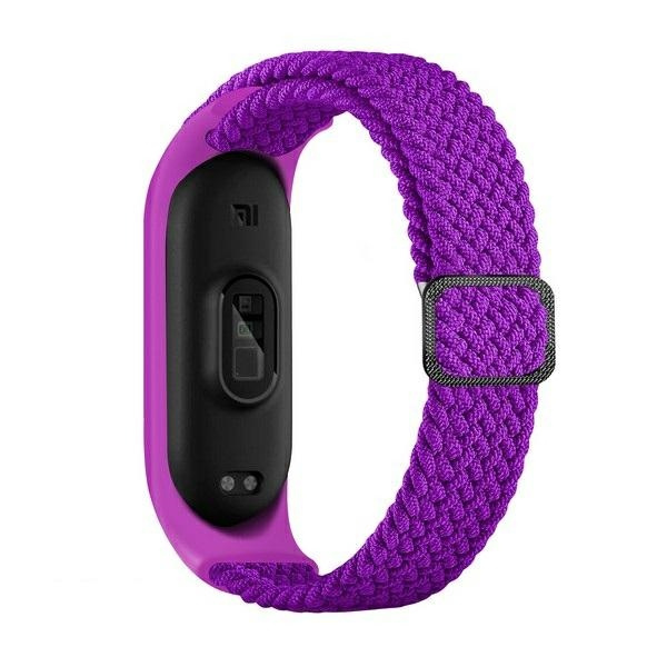 Beline pasek Mi Band 9/8 Nylonfioletowy/purple