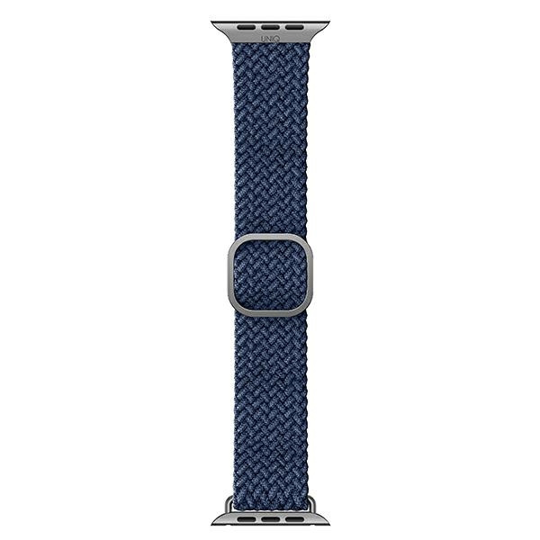 UNIQ pasek Aspen Apple Watch 40/38/41mm Braided niebieski/oxford blue