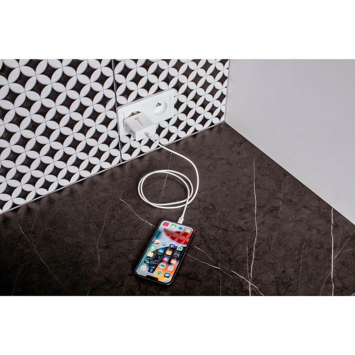 FORCELL F-ENERGY TFK-TC-45WPD ładowarka sieciowa Typ C PD QC4.0 3A 45W biała