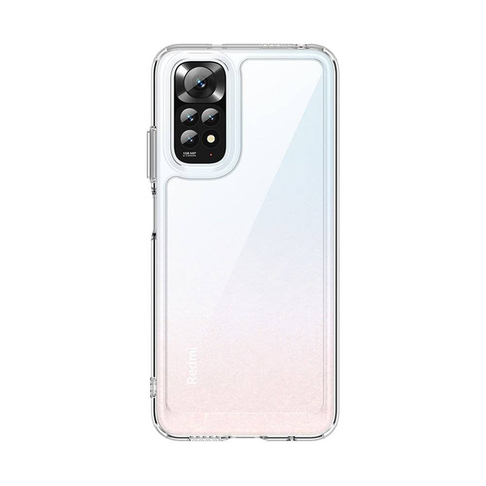 Etui Outer Space Case Etui Xiaomi Poco X5 5G / Redmi Note 12 5G Pokrowiec Z Elastyczną Ramką Przezroczyste Case