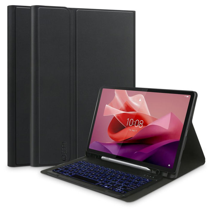ETUI TECH-PROTECT SC PEN + KEYBOARD LENOVO TAB P12 12.7 TB-370 BLACK