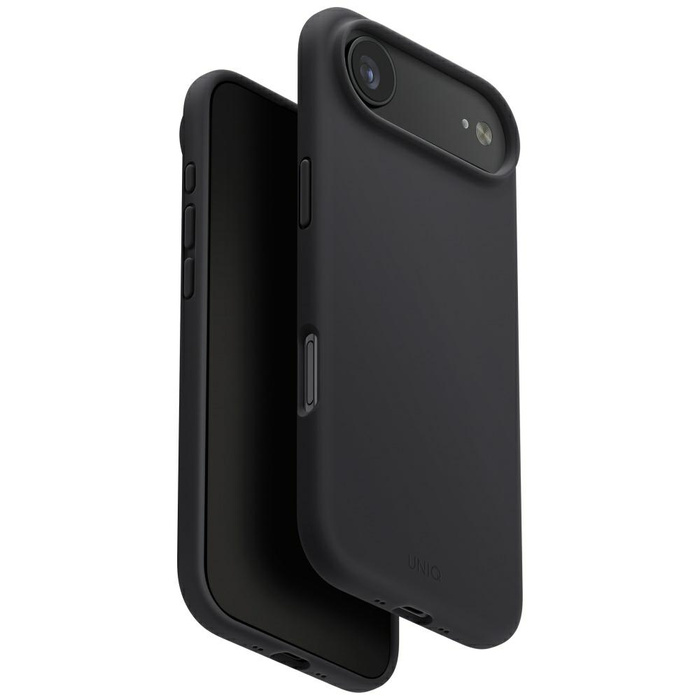 Etui UNIQ Lino do iPhone Air Magclick    Charging szary