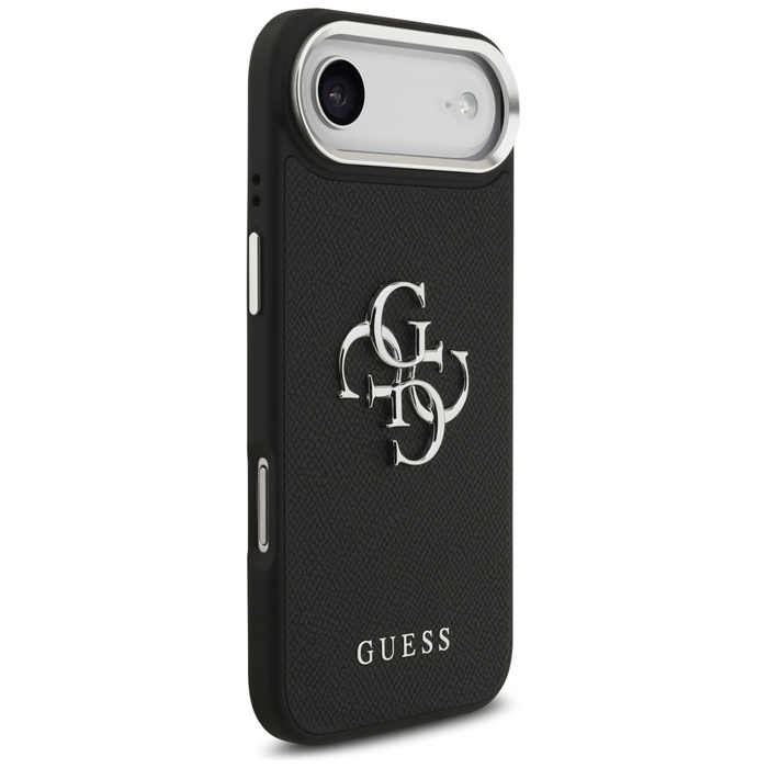 Etui Guess Grained Big 4G Classic Logo   do iPhone 17 Air czarny