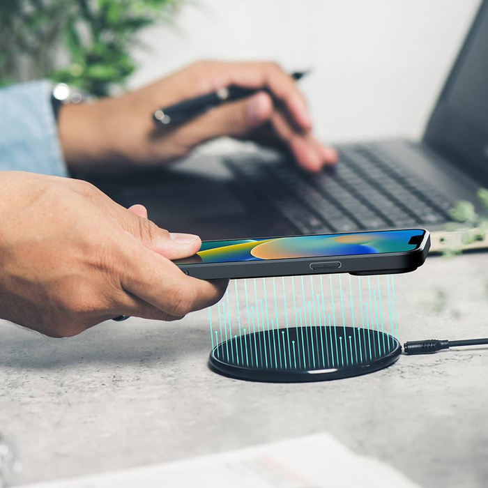 Dux Ducis Fino etui pokrowiec pokryty nylonowym materiałem iPhone 14 Max czarny