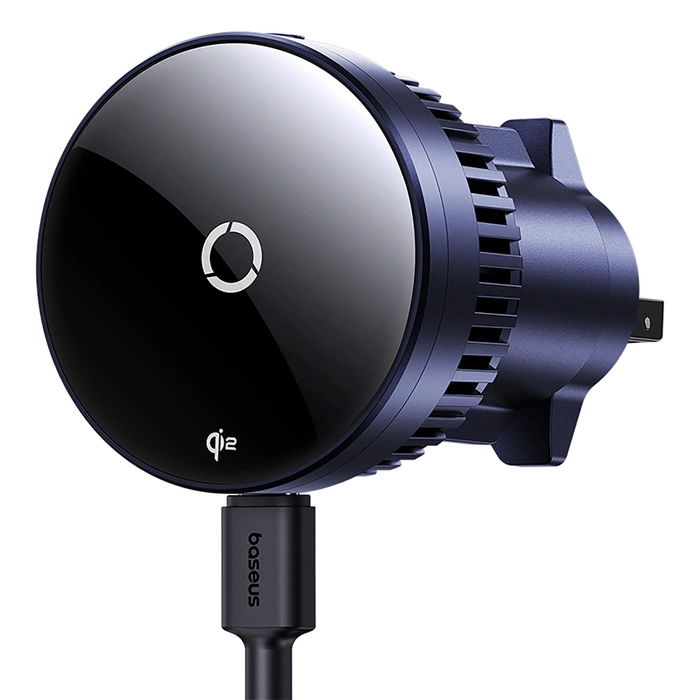 Samochodowy uchwyt  Baseus MagPro z ładowarką indukcyjną  15W Qi2.0 (czarny)