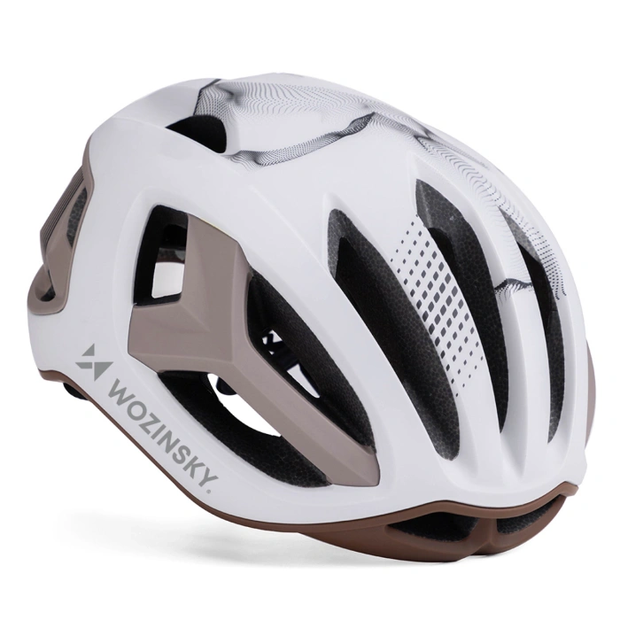 Kask rowerowy szosowy Wozinsky ultracienki L - taupe