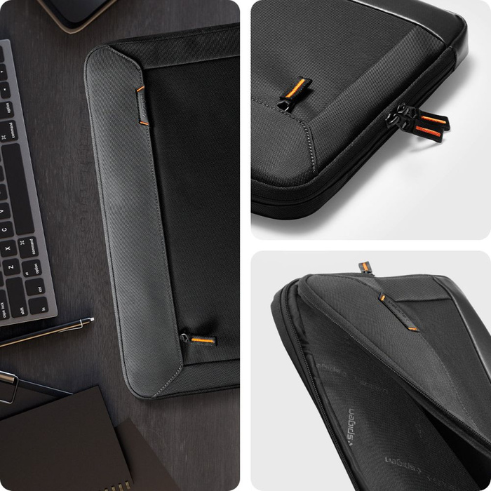 Etui SPIGEN KLASDAN KD100 SLEEVE LAPTOP 15-16 BLACK