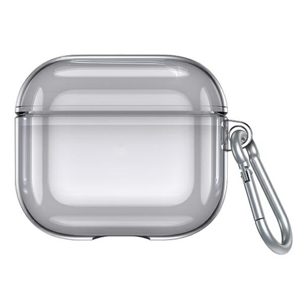 Etui USAMS Apple AirPods 3 Ochronne Bezbarwny Czarny Case