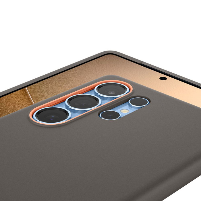 ETUI SPIGEN NANO POP MAG MAGSAFE SAMSUNG GALAXY S25 ULTRA PAPAYA GREY