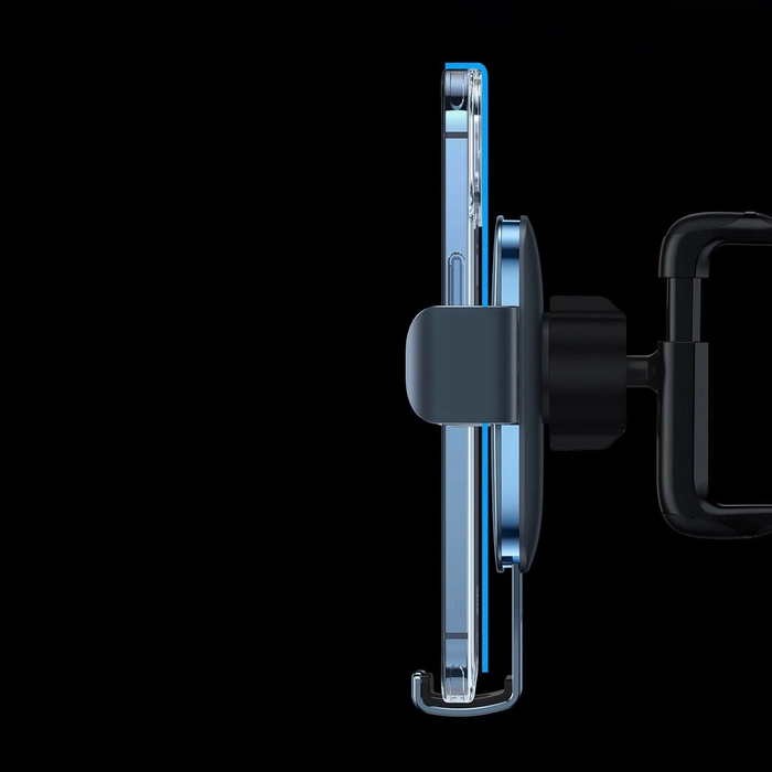 [PO ZWROCIE] Baseus Metal AgeⅡ uchwyt grawitacyjny do okrągłej kratki nawiewu samochodowego czarny (SUJS030001)