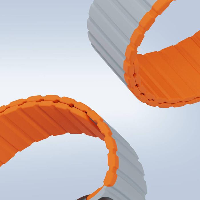 Uniwersalny magnetyczny pasek Samsung Galaxy Watch 3 45mm / S3 / Huawei Watch Ultimate / GT3 SE 46mm Dux Ducis Strap (22mm LD Version) - szaro-pomarańczowy