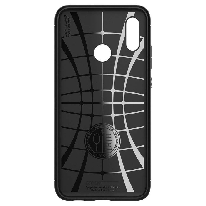 Etui SPIGEN Rugged Armor Huawei P Smart 2019 Black Czarne Case