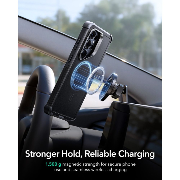 ESR CYBER TOUGH KICKSTAND MAGSAFE GALAXY S26 ULTRA BLACK