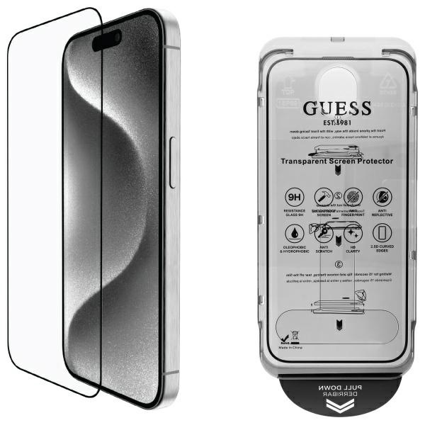 Guess GUTGP16XBOKGCIT iPhone 16 Pro Max   6.9" Screen Protector 2.5D Outline - ochrona wyświetlacza