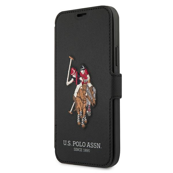 Etui US POLO Apple iPhone 12 Pro Max Polo Embroidery Collection Czarny Case