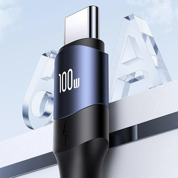 USAMS Kabel U71 3w1 1.2m 6A Fast Charge czarny/black (USB/USB-C na lightning/microUSB/USB-C) SJ511USB01 (US-SJ511)