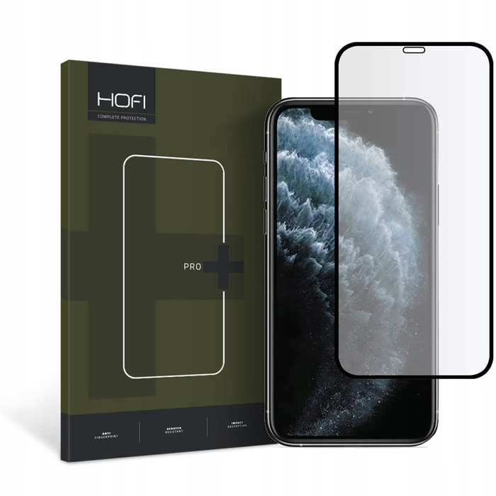 Szkło Hartowane Hofi Glass Pro+ iPhone X / Xs / 11 Pro Black