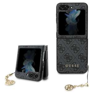 Etui Guess GUHCZF5GF4GGR F731 Galaxy Z Flip 5 szary/grey hardcase 4G Charms Collection Case