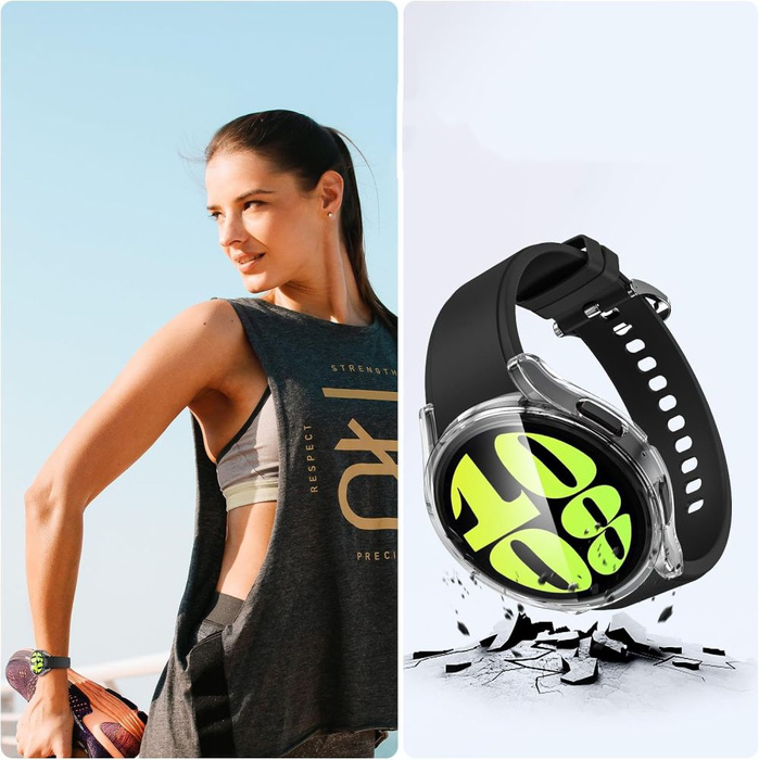 Etui Tech-protect Defense360 Samsung Galaxy Watch 6 (40 MM) Clear Case