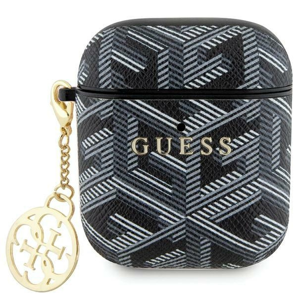 Etui Guess GUA2PGCE4CK AirPods 1/2 cover czarny/black GCube Charm Case