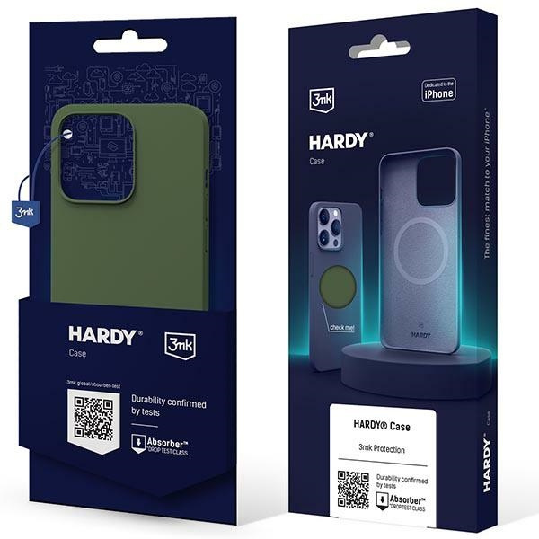 3MK Hardy Case iPhone 13 Pro Max 6,7" zielony/alphine green MagSafe