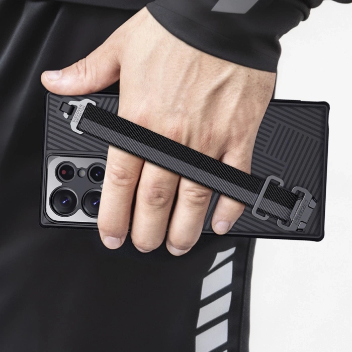 Etui Nillkin Strap do Samsung Galaxy S23 Ultra (zielone)