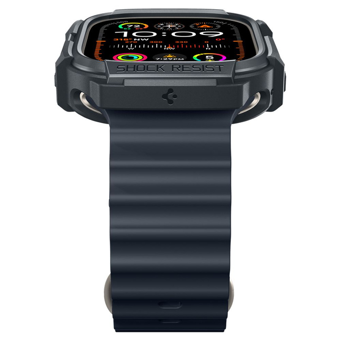 Etui Spigen Rugged Armor Apple Watch Ultra 1 / 2 (49 Mm) Dark Grey Case