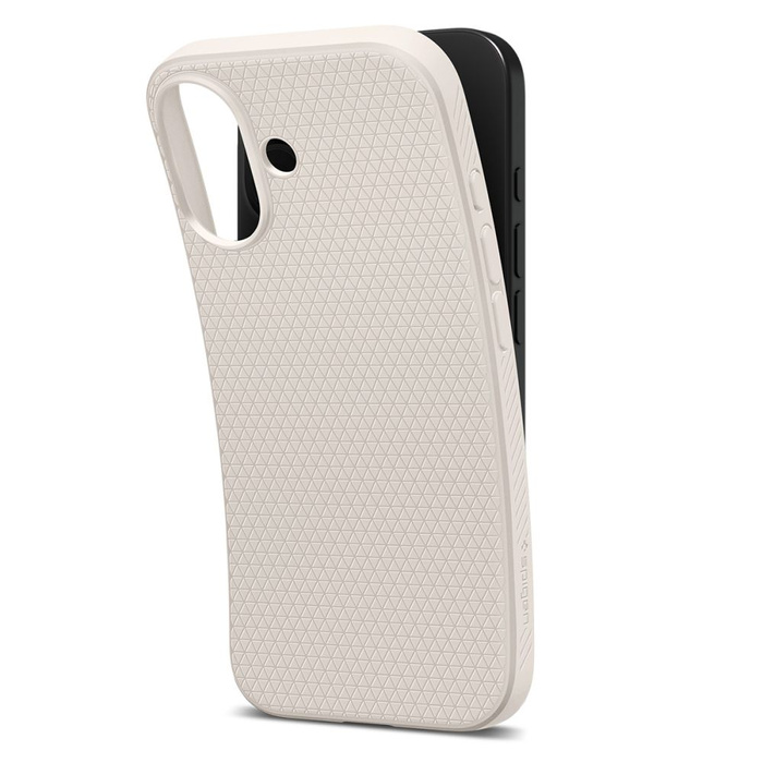 ETUI SPIGEN IPHONE 17 LIQUID AIR NATURAL TITANIUM