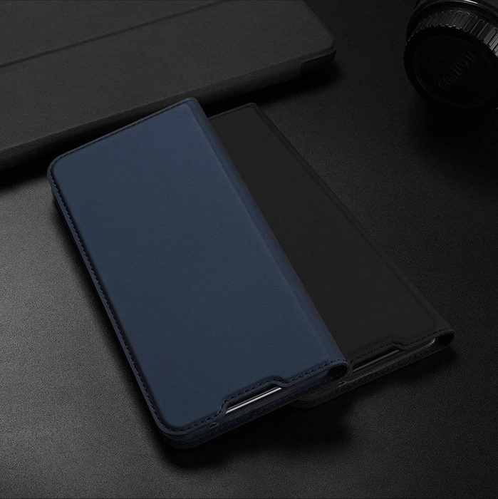 Dux Ducis Skin Pro kabura etui pokrowiec z klapką Realme Narzo 50A czarny