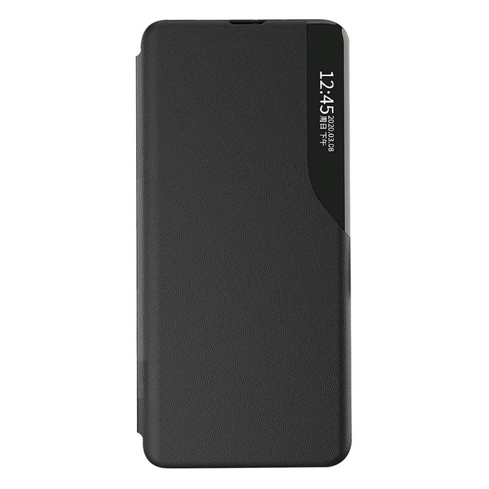 Eco Leather View Case elegancki futerał etui z klapką i funkcją podstawki Xiaomi Redmi Note 11 Pro+ 5G (China) / 11 Pro 5G (China) / Mi11i HyperCharge / Poco X4 NFC 5G czarny