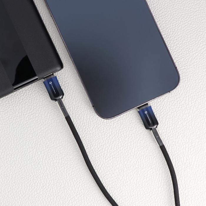 Kabel USB C do Lightning Forcell F-Energy PD 3A 27W Gradient 1 m C356 czarny
