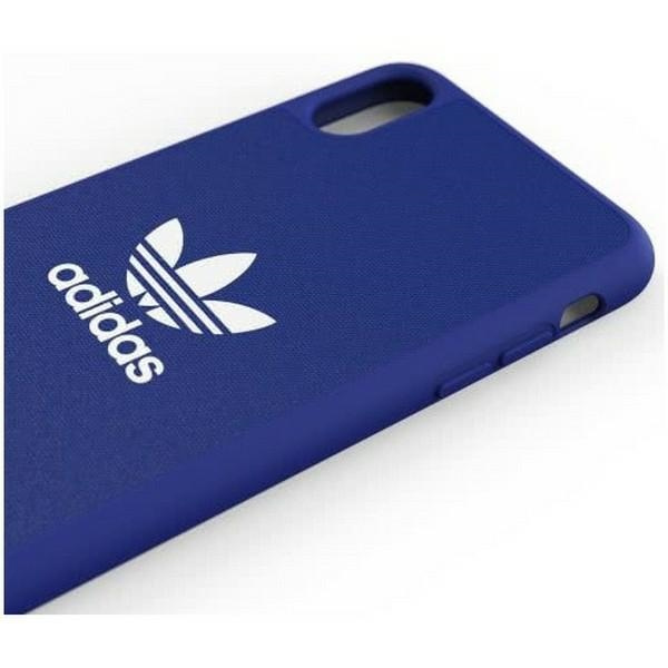 Etui ADIDAS Apple iPhone Xs Max Moulded Canvas Niebieski Case