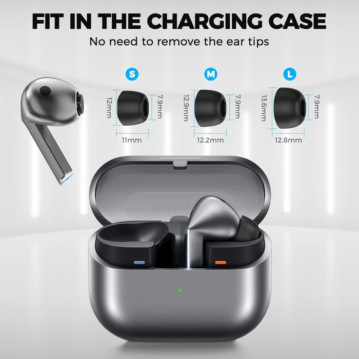 TECH-PROTECT EAR TIPS 3-PACK GALAXY BUDS 3 PRO GREY