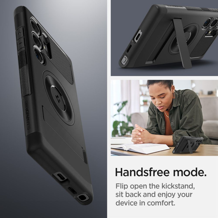 Etui Spigen Slim Armor Magsafe Samsung Galaxy S24 Ultra Black Case