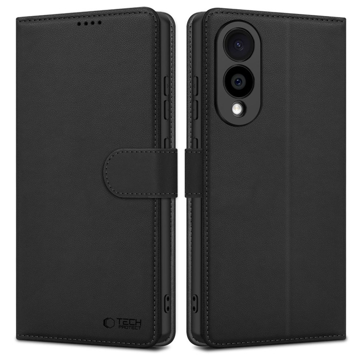 Etui TECH-PROTECT WALLET GALAXY S25 EDGE BLACK
