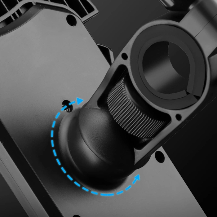 Uchwyt na telefon Rockbros 25210032005 do motocyklu na lusterko - czarny