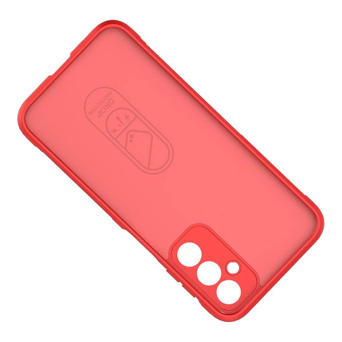Etui Magic Shield Case etui do Samsung Galaxy A24 4G elastyczny pancerny pokrowiec czerwone Case