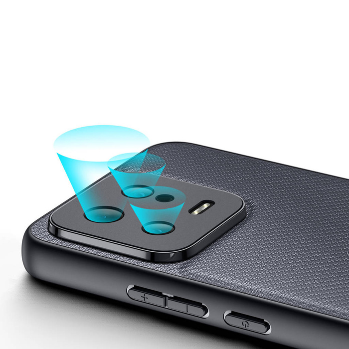 Etui Dux Ducis Fino etui do Xiaomi 13 pokrowiec z silikonową ramką szare Case