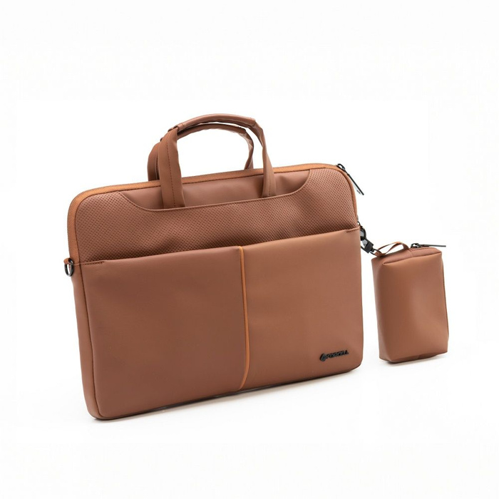 Torba na laptopa 15,6" Forcell F-Protect URBAN STYLE brązowa
