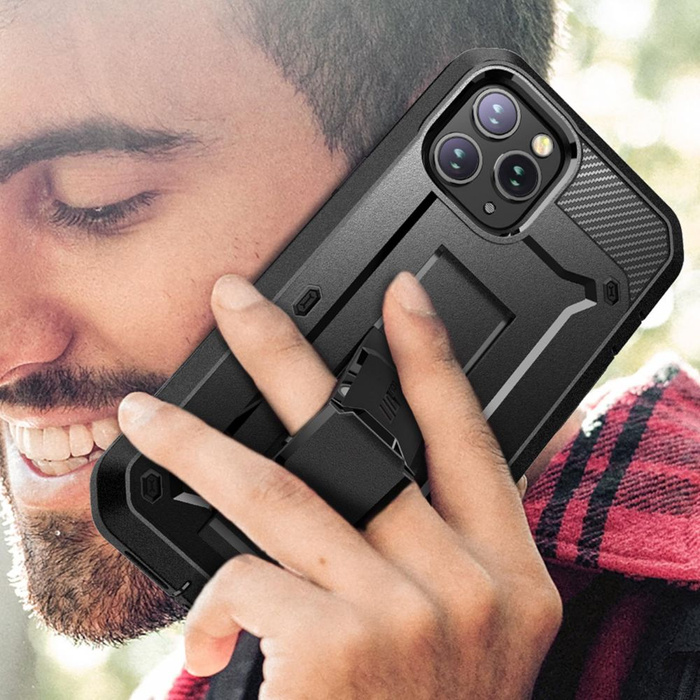 Etui SUPCASE Unicorn Beetle Pro iPhone 12 12 Pro Black Czarne Case